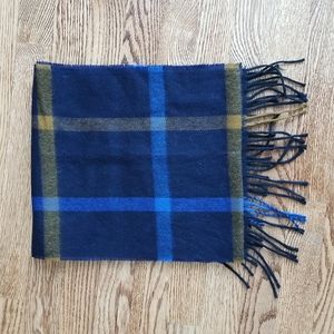 Club International by Tip Top Cozy Plaid Scarf Tassel Ends Ready for Fall Tartan